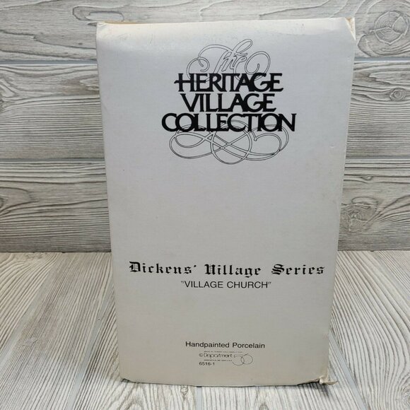 Heather‎ Lane Collection Ruthens Village Church Building Christmas Village Decor - Picture 8 of 9